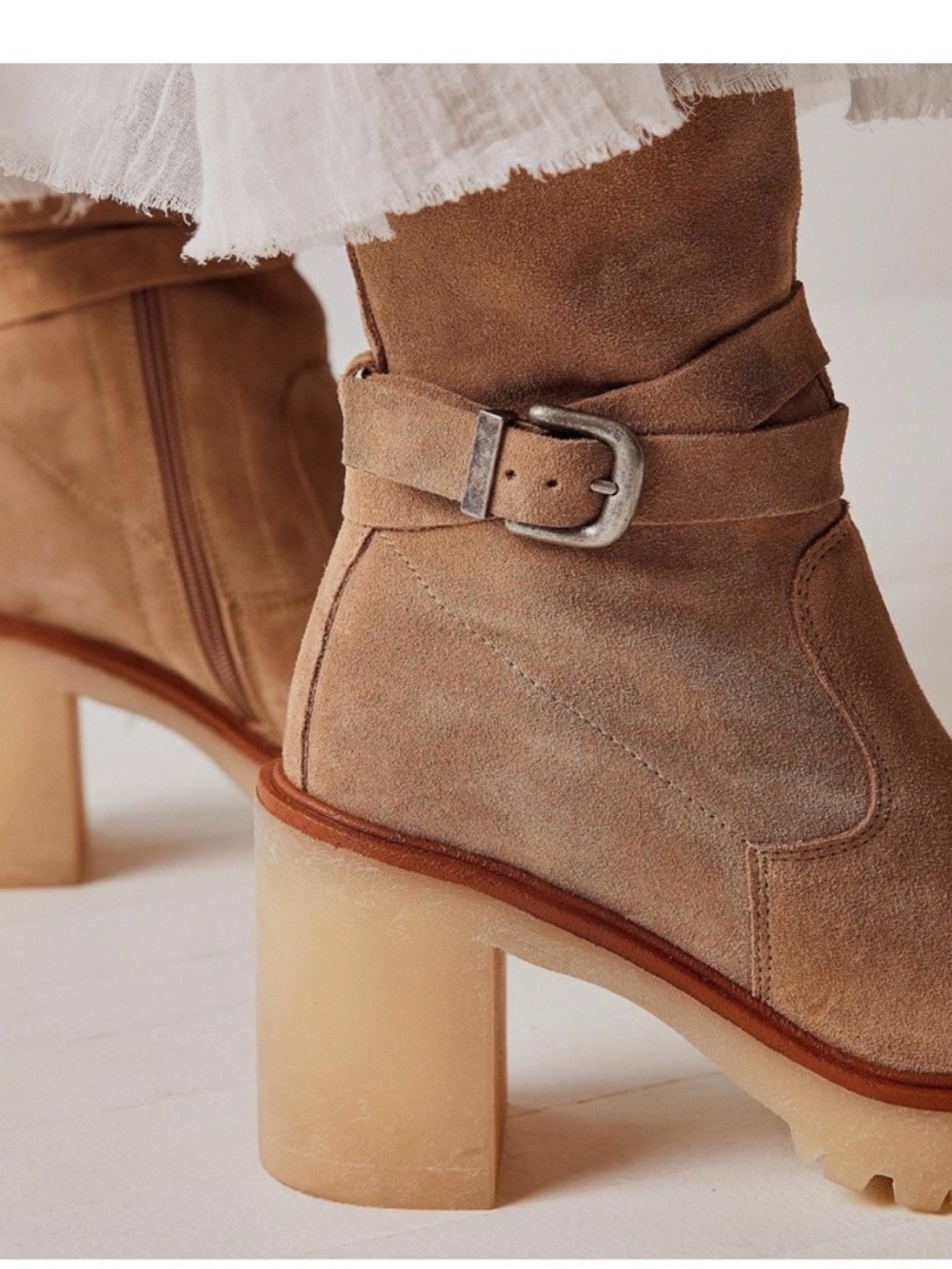 Free People Knee high Suede jasper boots size 38